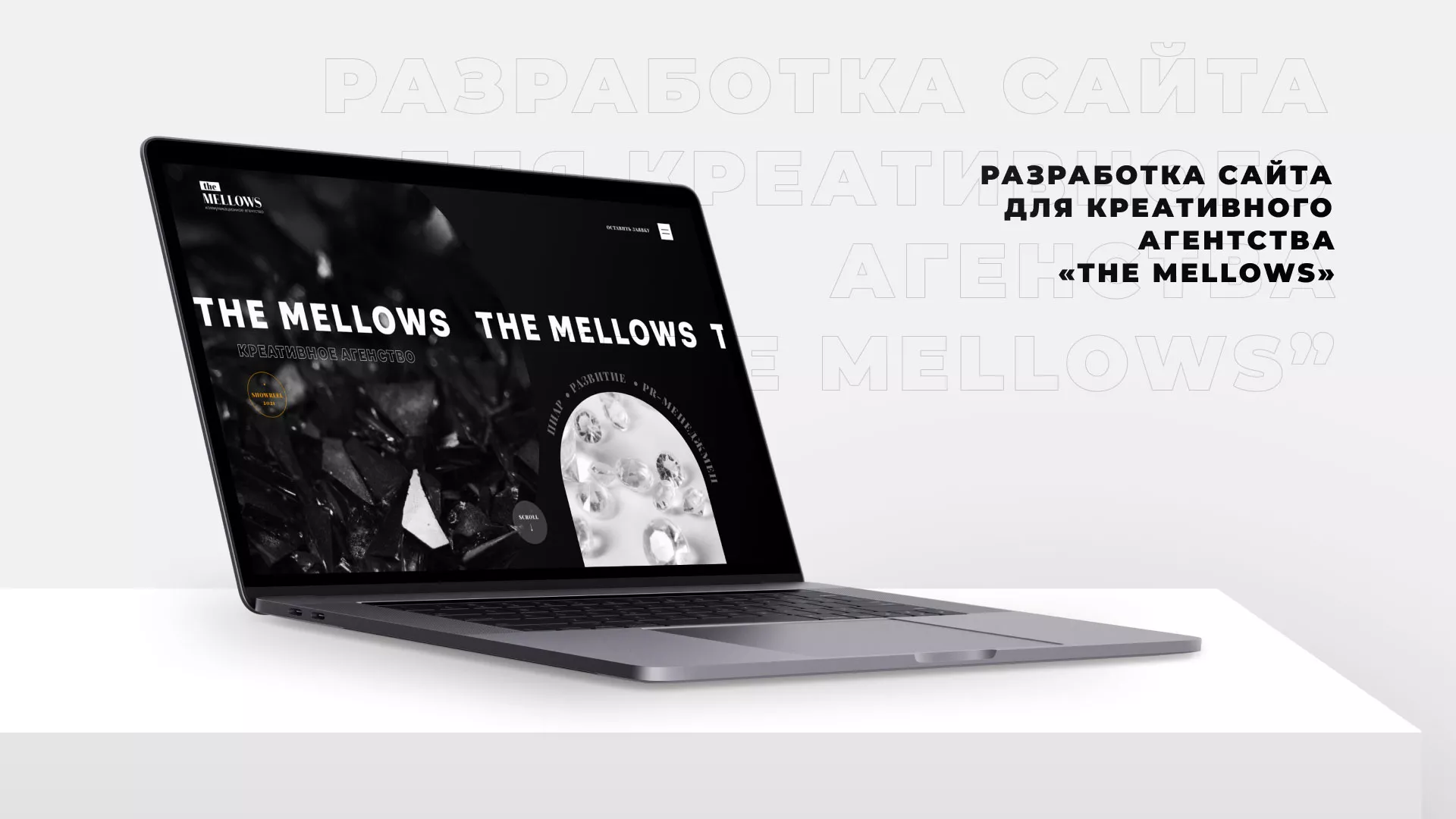 Разработка сайта креативного агентства «The Mellows» в Кадникове