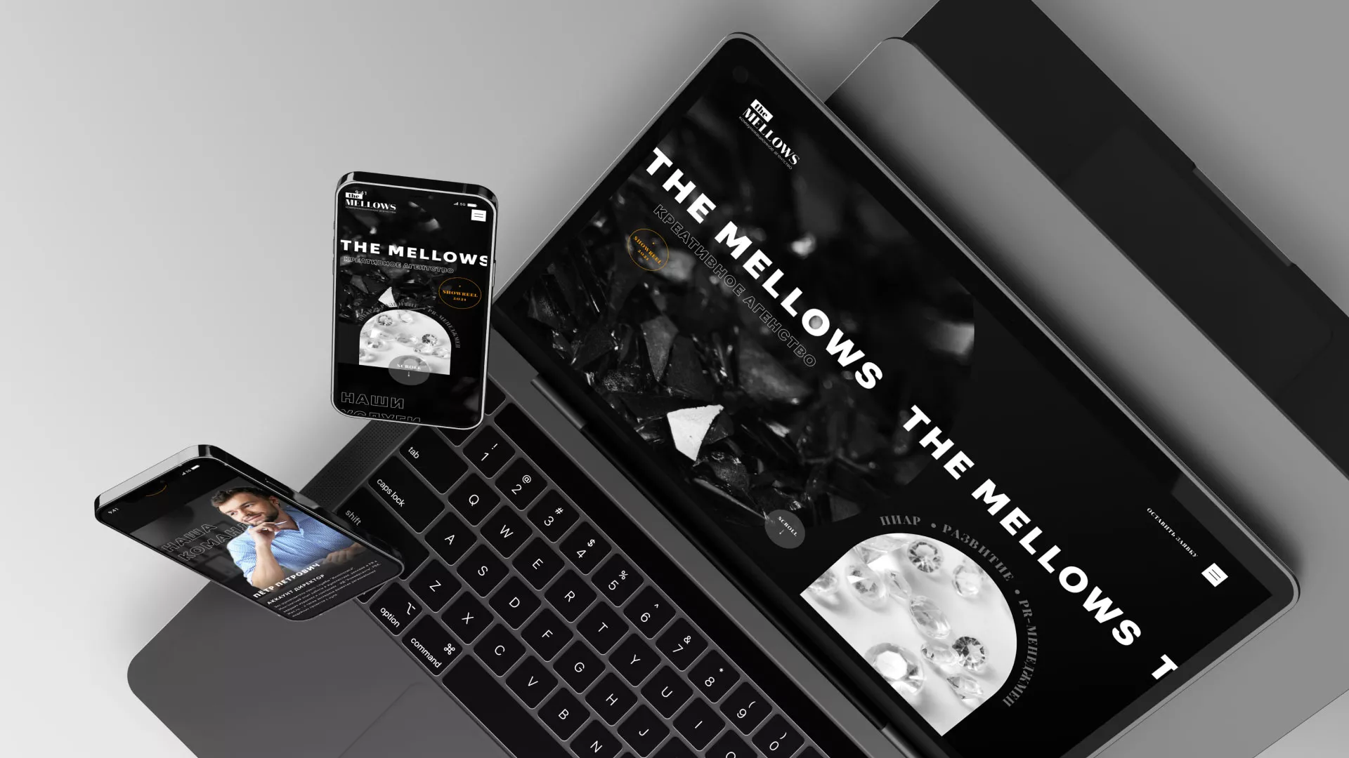 Разработка сайта креативного агентства «The Mellows» в Кадникове