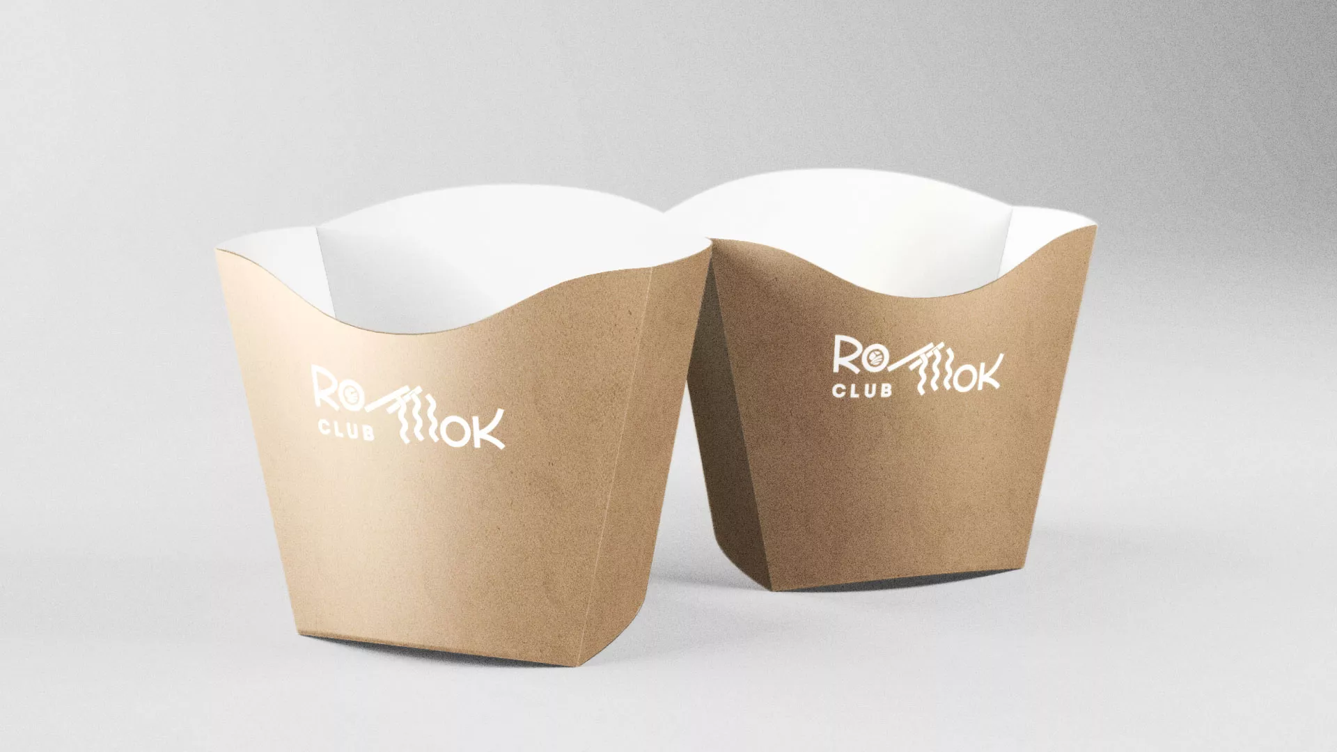 Создание логотипа суши-бара «Roll Wok Club» в Кадникове